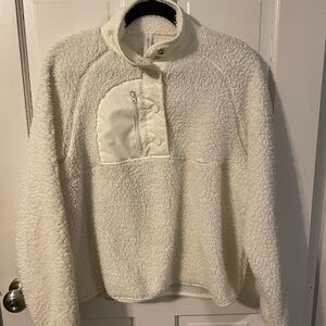 Cozy White Sherpa Jacket